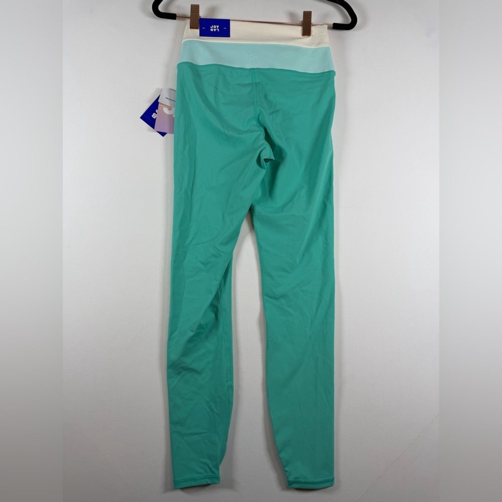 Women's High-Rise Colorblocked Leggings - JoyLab - Green - All Sizes - Picture 7 of 15